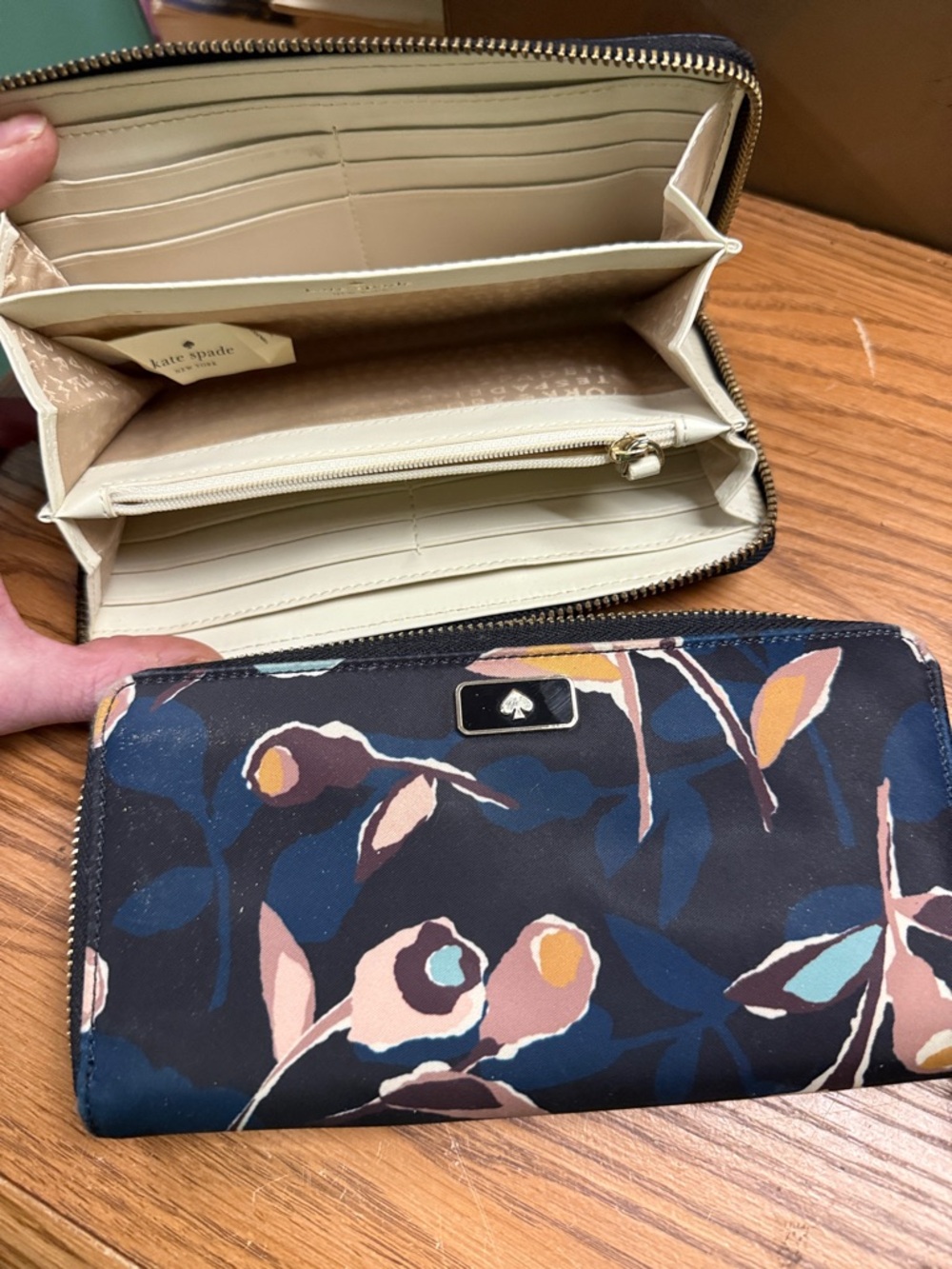 Kate Spade Zip-Around Wallets Never Used Set of 2 - Picture 9 of 13